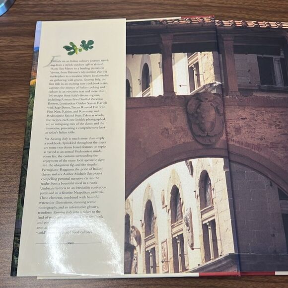 Williams-Sonoma Savoring Italy Cookbook / Coffee Table Book - Picture 2 of 4